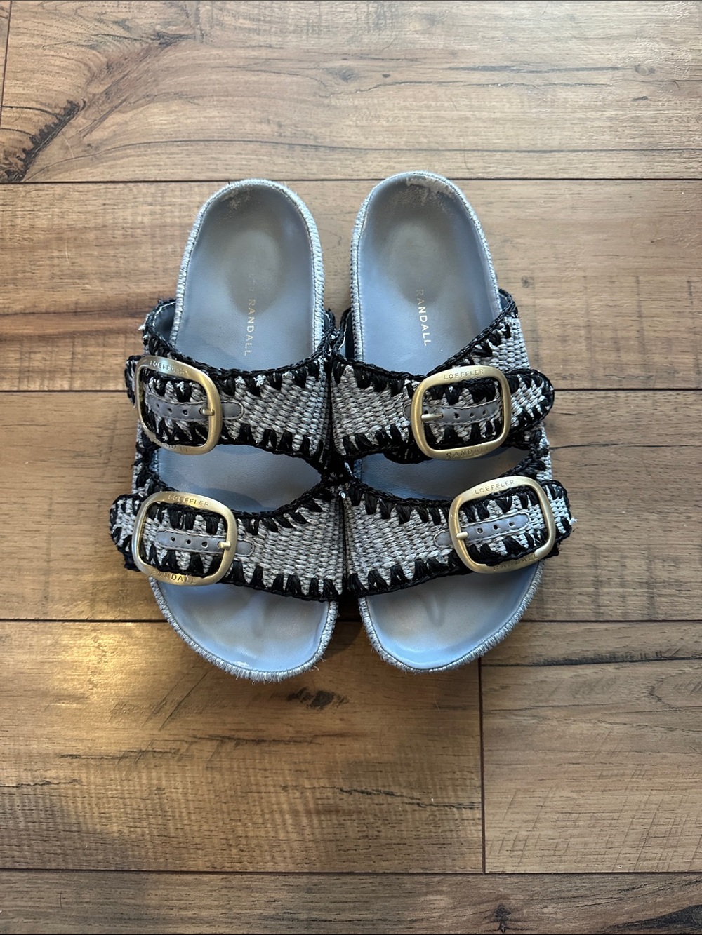 Loeffler Randall Raffia Sandals